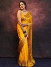 SF 698 Organic Banarasi Lichi Silk Party Wear Sarees Wholesale Market In Surat